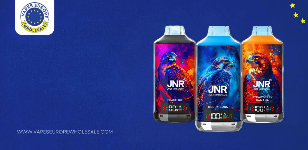 just no reason vapes Jnr Just No Reason Vape Box Of 10 JNR Falcon X-18000 Puffs Disposable Vape  – UK main image 0