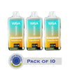 WGA Crystal Pro Max Extra 15000 Puffs Disposable Vape (Pack of 10)