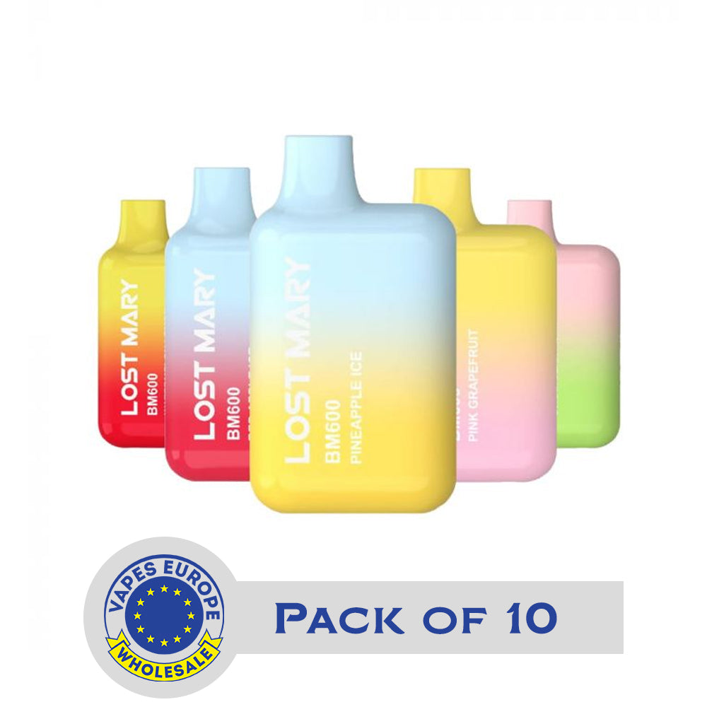 Lost Mary 600 wholesale in Europe Pack of 10