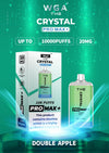 The Crystal Pro Max + 10000 Disposable Vape Pod (Pack of 10)