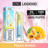 Elux ENE Legend 4000 Puffs Disposable Vape (Pack of 10)