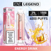 Elux ENE Legend 4000 Puffs Disposable Vape (Pack of 10)