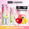 Elux ENE Legend 4000 Puffs Disposable Vape (Pack of 10)