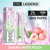 Elux ENE Legend 4000 Puffs Disposable Vape (Pack of 10)