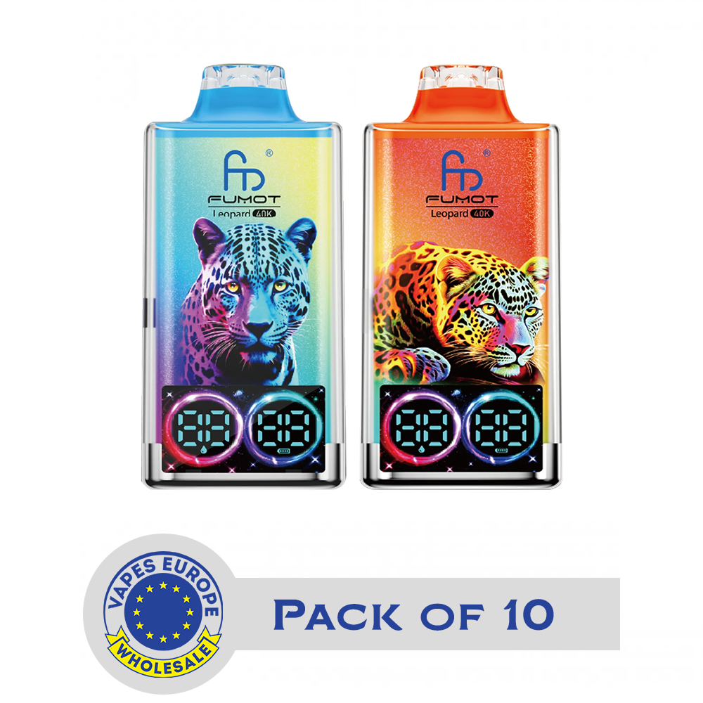 RandM Leopard 40000 | 17+ Flavours | 147,89 Price RandM Leopard 40000 | 17+ Flavours | 147,89 Price